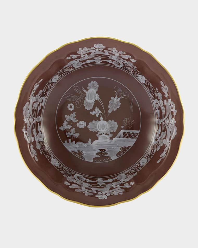 GINORI 1735 Oriente Italiano Bowl, Castagna