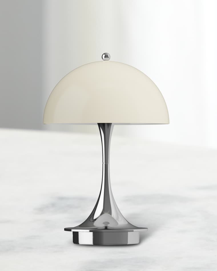 Louis Poulsen Panthella Portable Metal Table Lamp, 10"