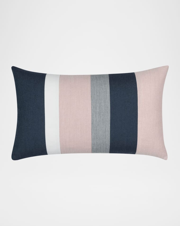 Elaine Smith Rose Quartz Indoor/Outdoor Lumbar Pillow, 12" x 20"