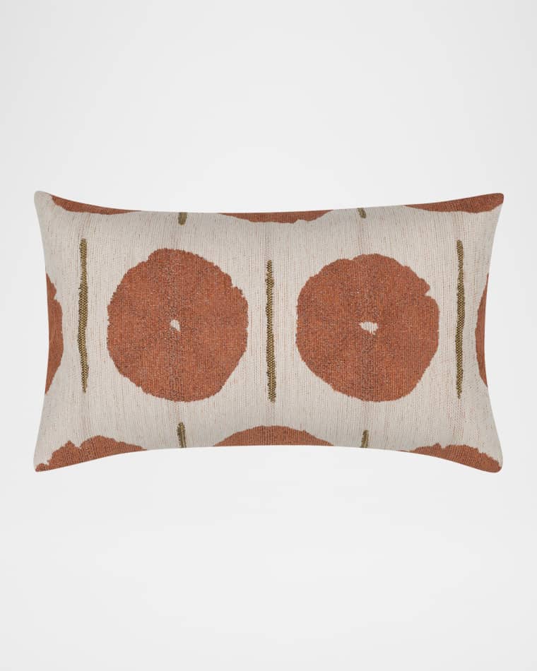 Elaine Smith Solstice Indoor/Outdoor Lumbar Pillow, 12" x 20"