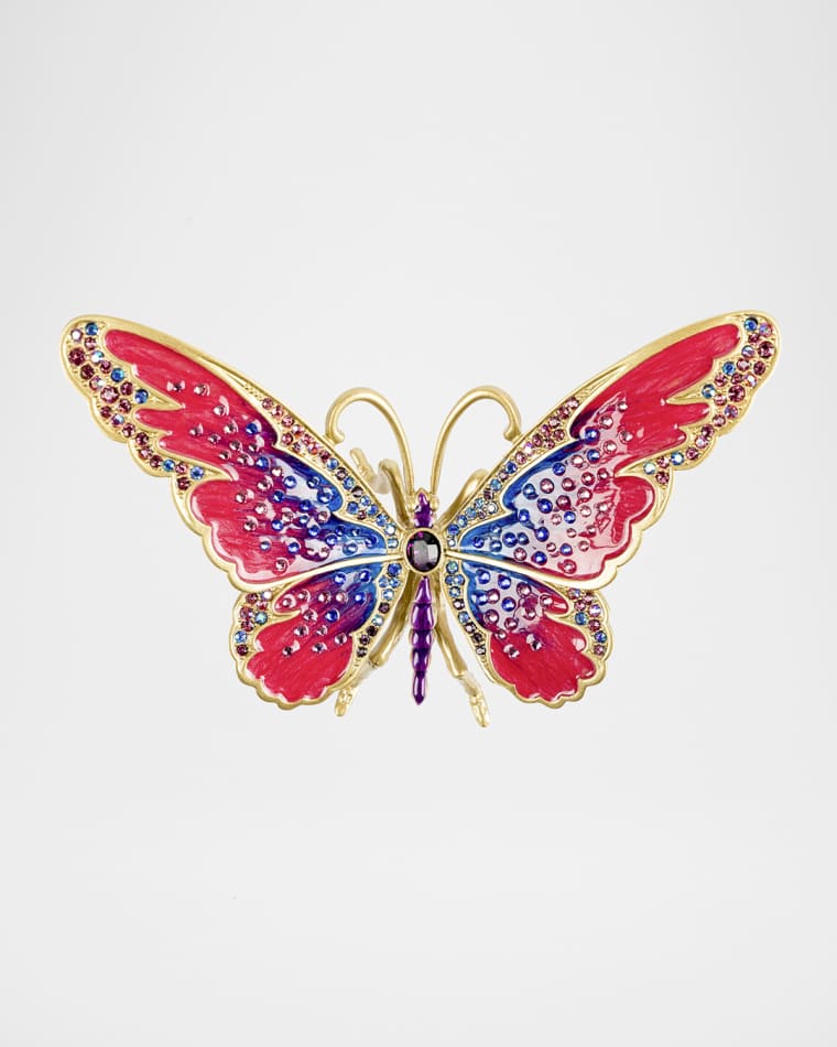 Jay Strongwater Puccini Large Butterfly Objet