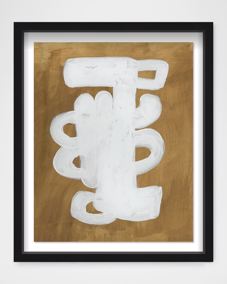 The Oliver Gal Artist Co. "Santana III" Framed Wall Art Print