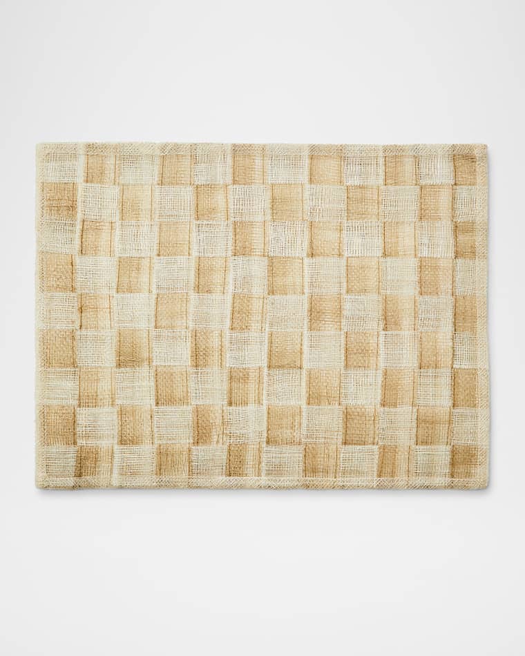 MacKenzie-Childs Flax Sinamay Placemats, Set of 4