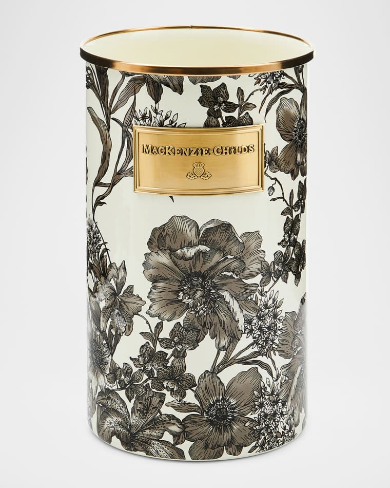 MacKenzie-Childs Sterling English Garden Utensil Holder