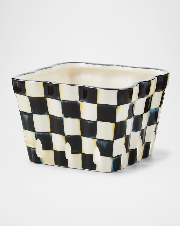MacKenzie-Childs Courtly Check Farmhouse Berry Basket