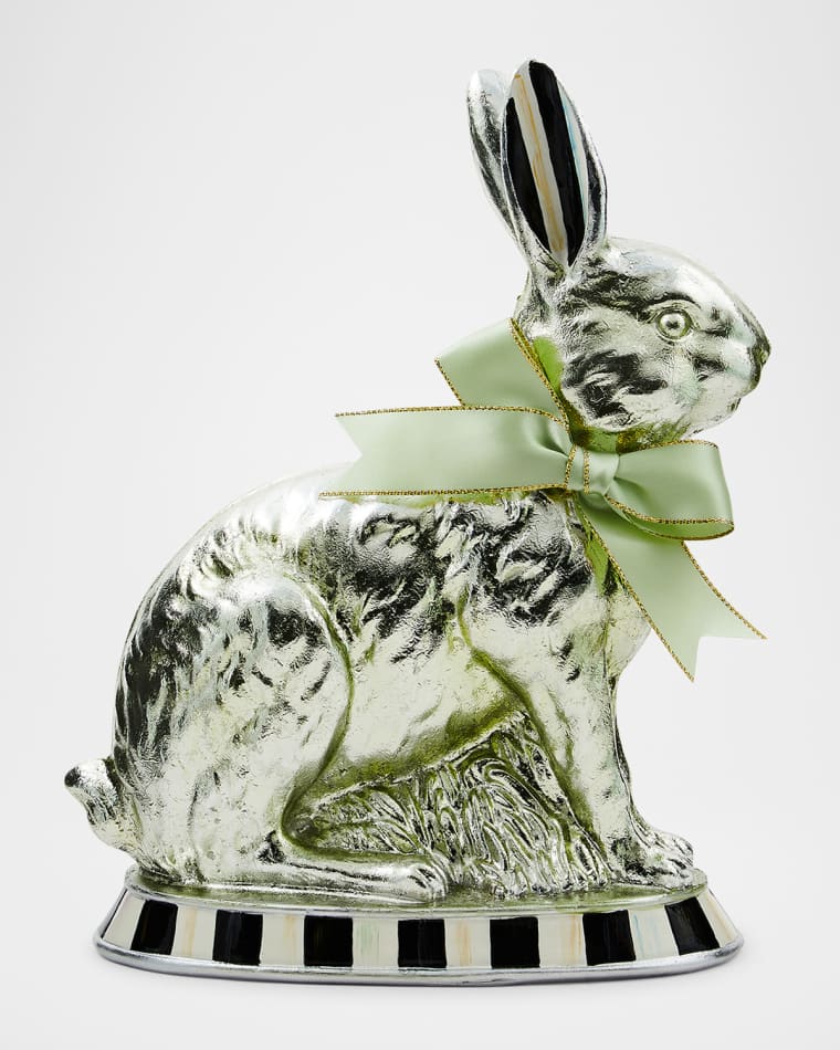 MacKenzie-Childs Calico Foil Small Bunny