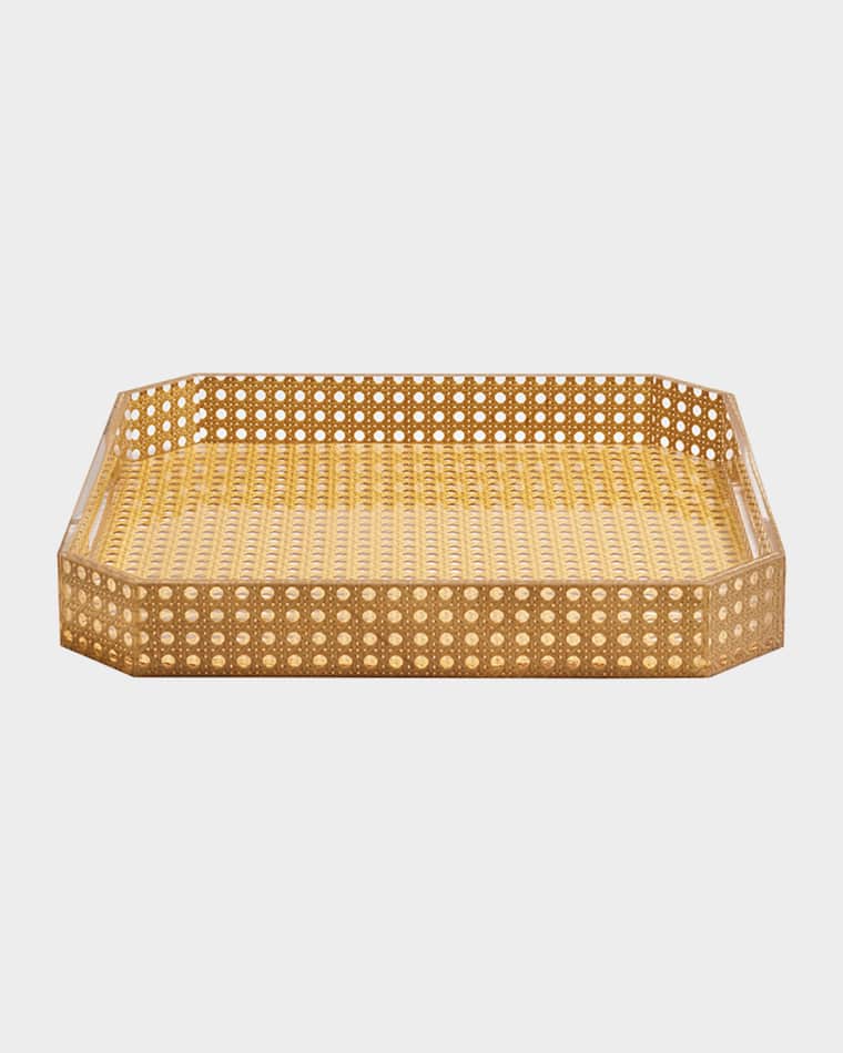 Kim Seybert Reed Tray, Natural