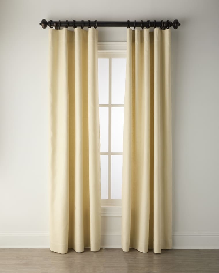 Home Silks Camden Light-Filtering Silk Drapery Panel, 50" x 108"