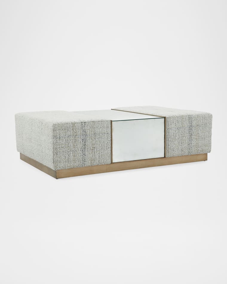 John-Richard Collection Park City Cocktail Ottoman