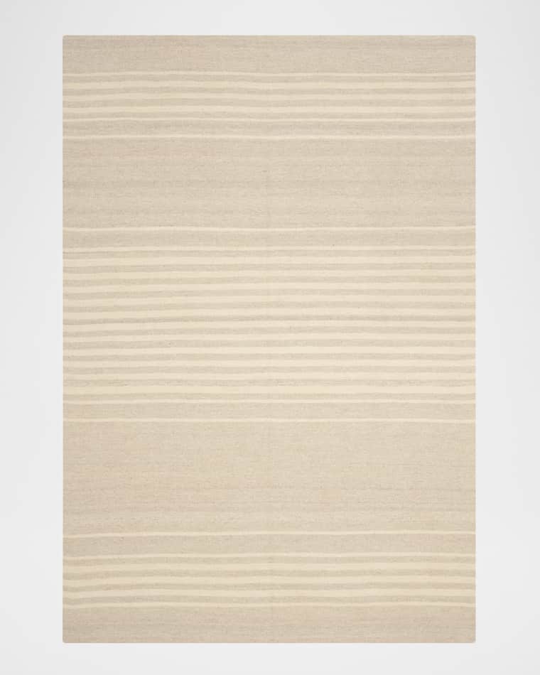 Ralph Lauren Home Bluff Point Stripe Hand-Woven Rug, 9' x 12'