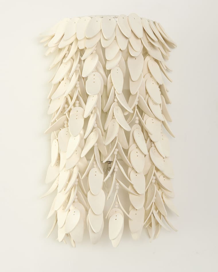 Neiman Marcus Coco Petal 2-Light Sconce