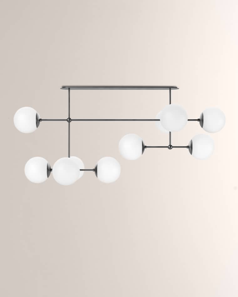 Four Hands Schwung Collection Armstrong Linear 10-Light Chandelier