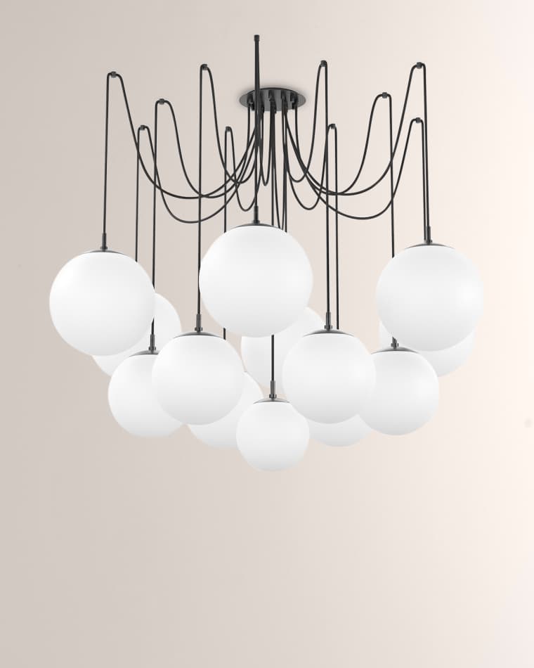 Four Hands Schwung Collection Spider 12-Light Chandelier