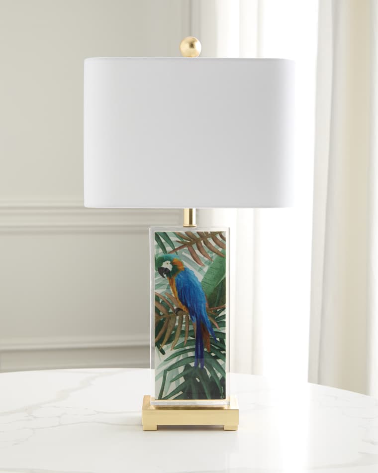 Couture Lamps Birds of Paradise 25" Table Lamp