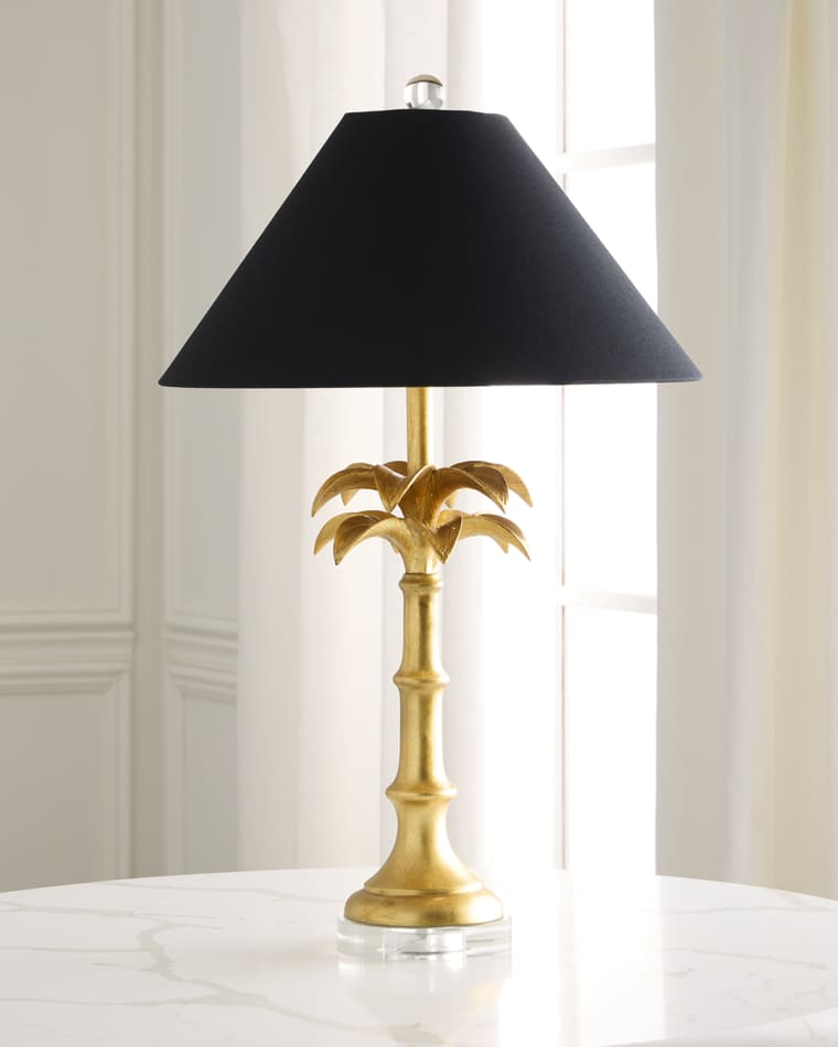 Couture Lamps Palm Leaf 32" Table Lamp