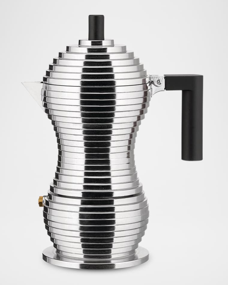 Alessi Pulcina Induction Espresso Coffee Maker, 3 Cups