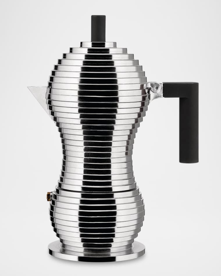 Alessi Pulcina Induction Espresso Coffee Maker, 6 Cups