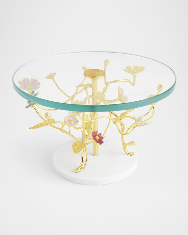 Michael Aram Wildflowers Cake Stand