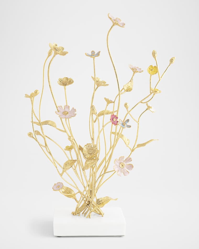 Michael Aram Wildflowers Tabletop Sculpture