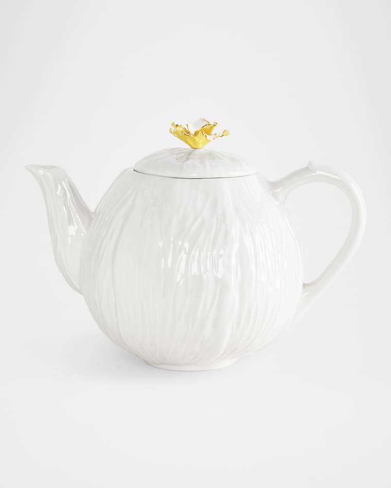 Michael Aram Gardenia Teapot, 24 oz.