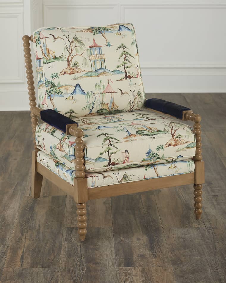 Massoud Evelyn Spindle Chair