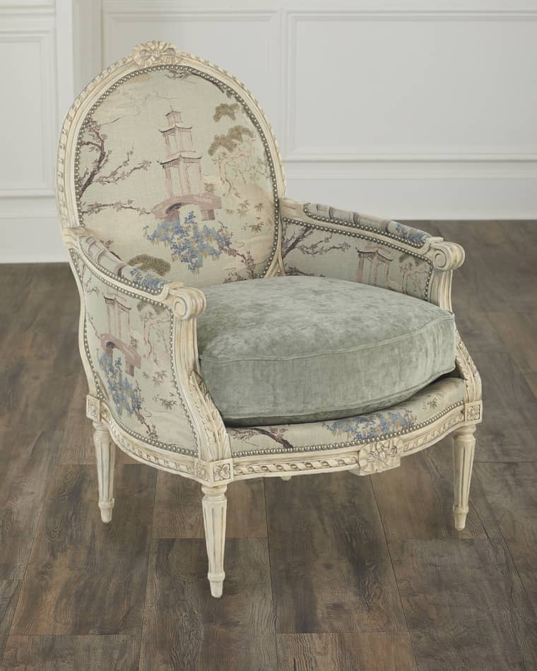 Massoud Adeleine Bergere Chair