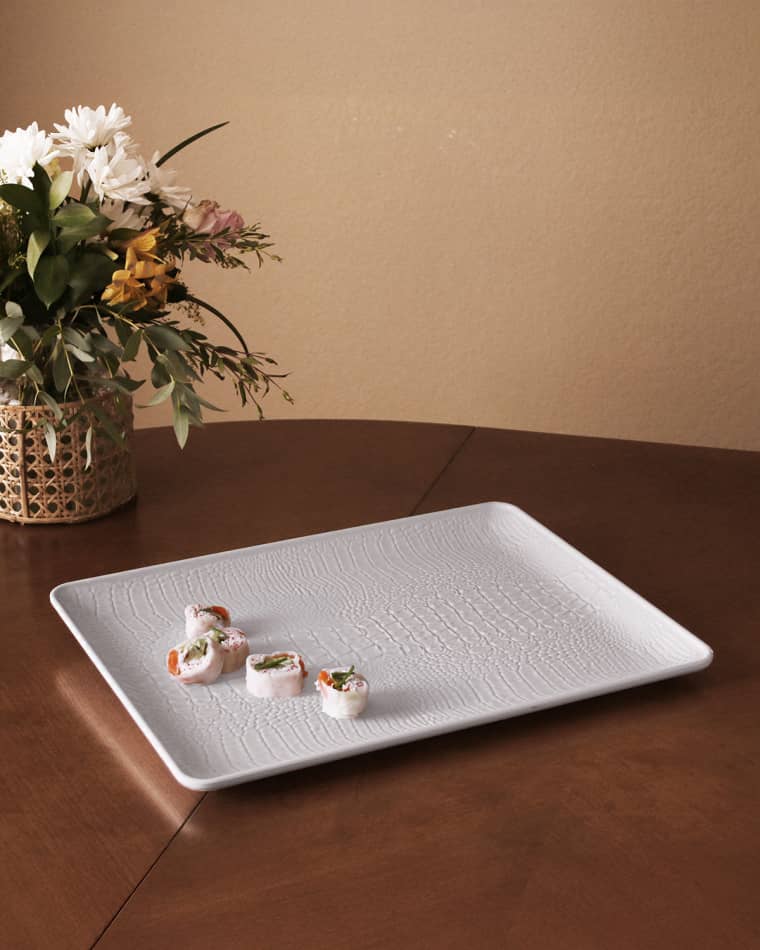 Beatriz Ball VIDA Croc Extra Large Rectangular Tray