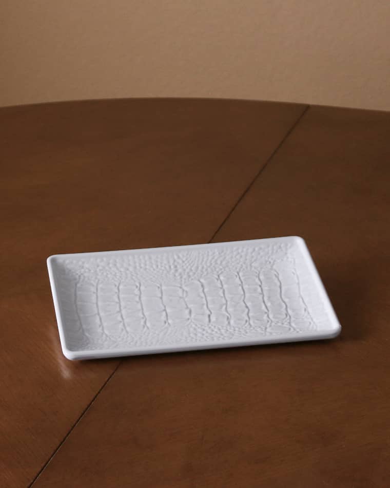 Beatriz Ball VIDA Croc Small Rectangular Tray