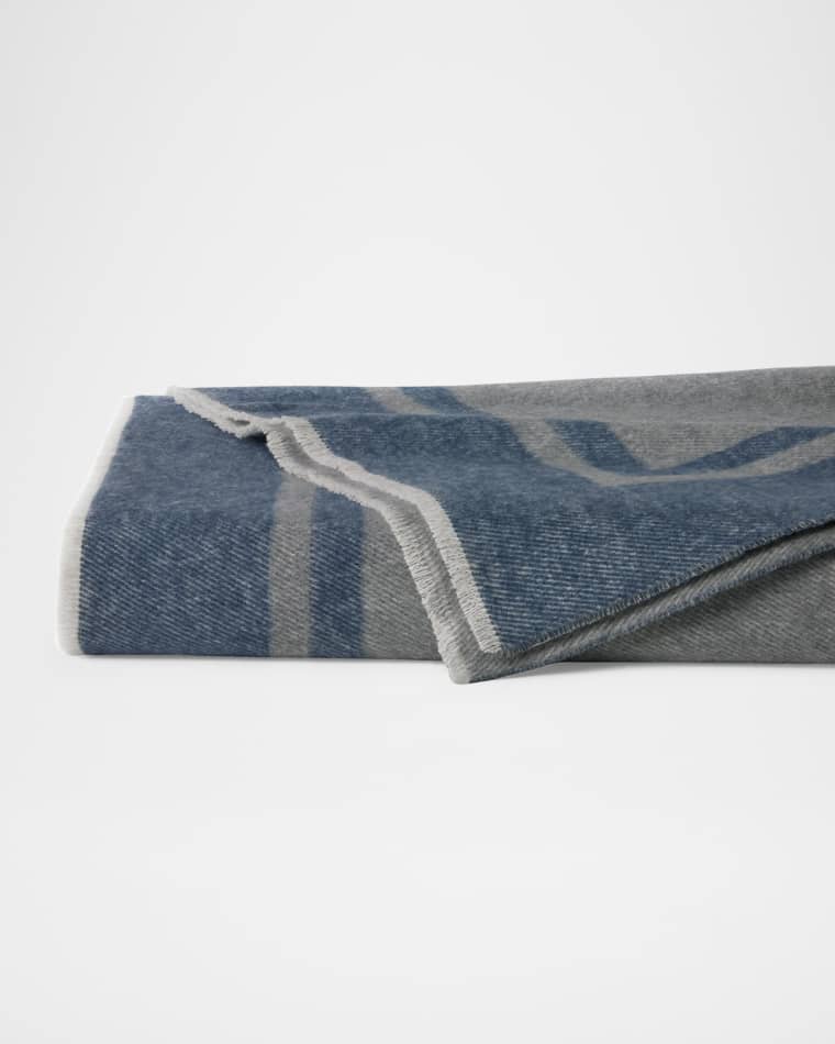 Sferra Viletta Cashmere-Blend Throw, 51" x 77"