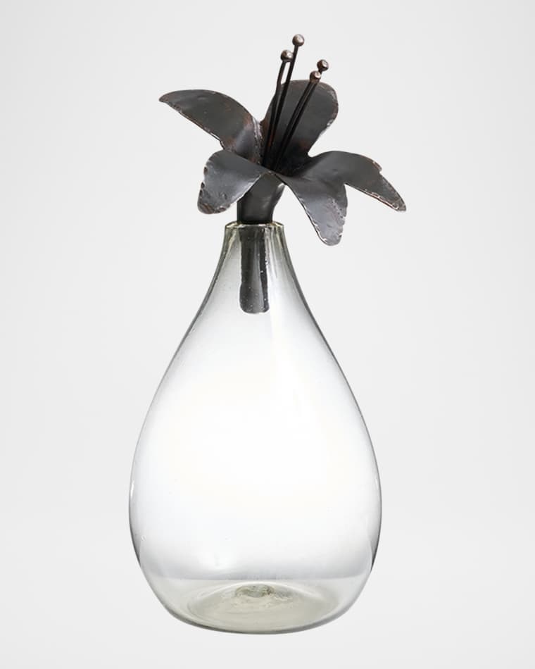 Jan Barboglio Lily Botella Decanter, 25.6 oz.