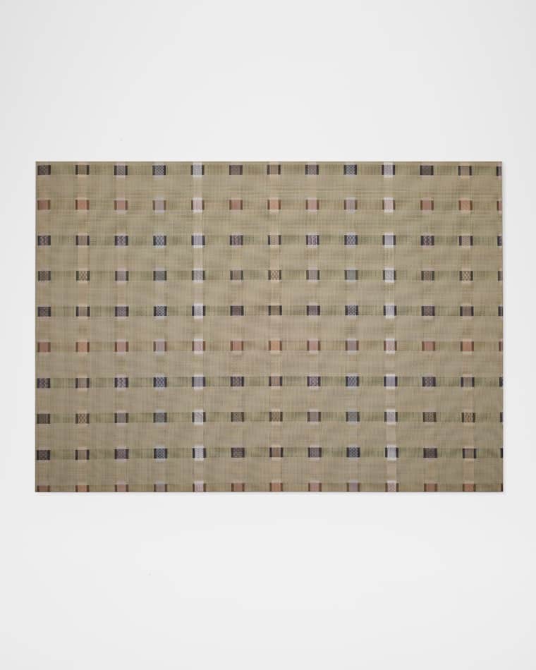 Chilewich Sampler Indoor/Outdoor Rug, 2' x 3' Sampler Indoor/Outdoor Runner, 3' x 8' Sampler Indoor/Outdoor Rug, 4' x 6'