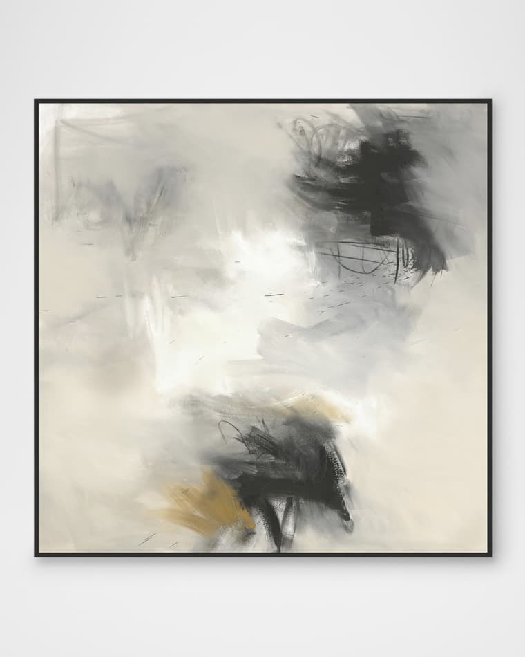 Wendover Art Group "Bonfire Abstract 2" Framed Giclee