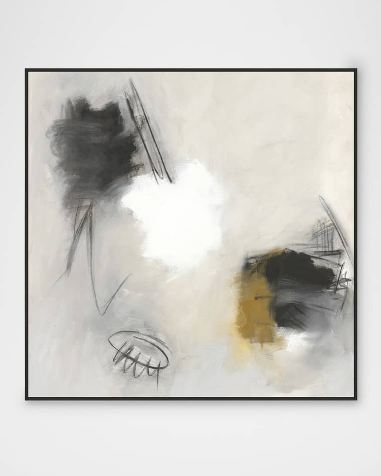 Wendover Art Group "Bonfire Abstract 1" Framed Giclee