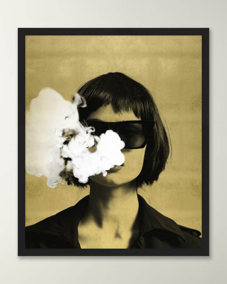 Wendover Art Group "Blowing Smoke" Framed Giclee