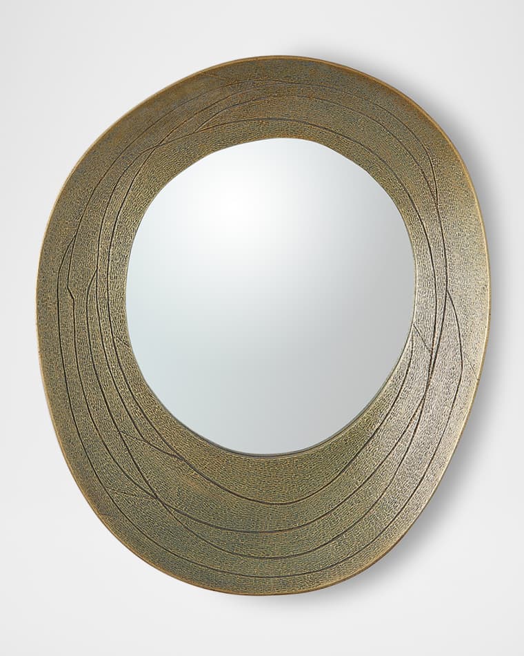 Global Views Saturn Large Wall Mirror