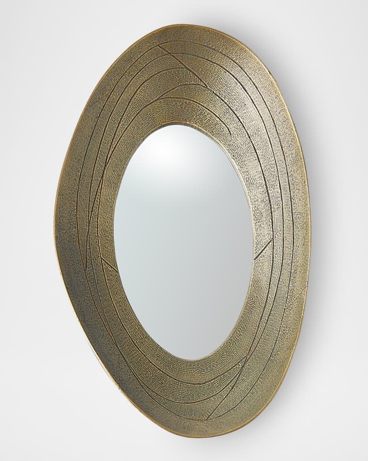 Global Views Saturn Medium Wall Mirror