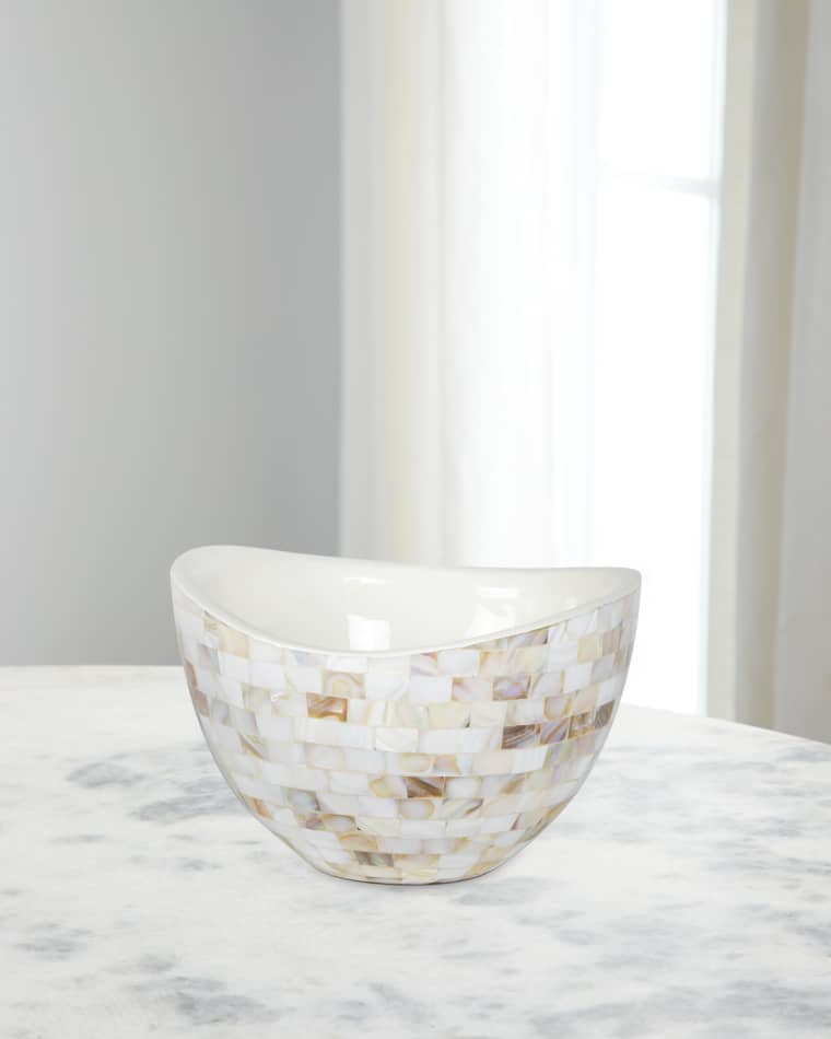 Regina Andrew Mother of Pearl Jake Bowl, Small
