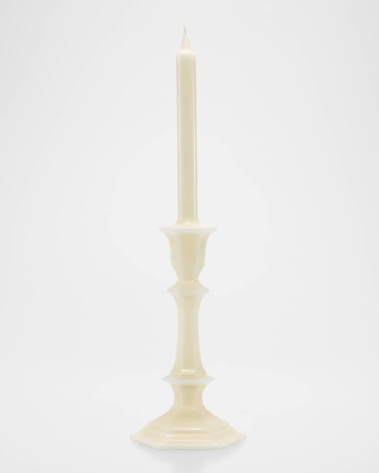Baccarat Harcourt Candlestick Candle, Ivory
