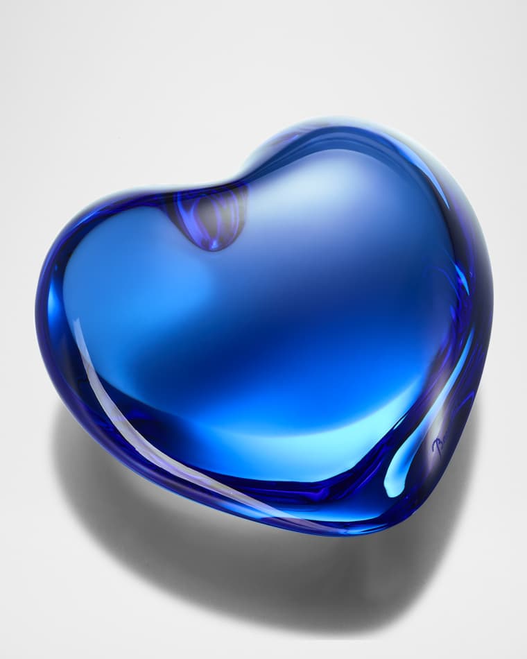 Baccarat Puffed Heart