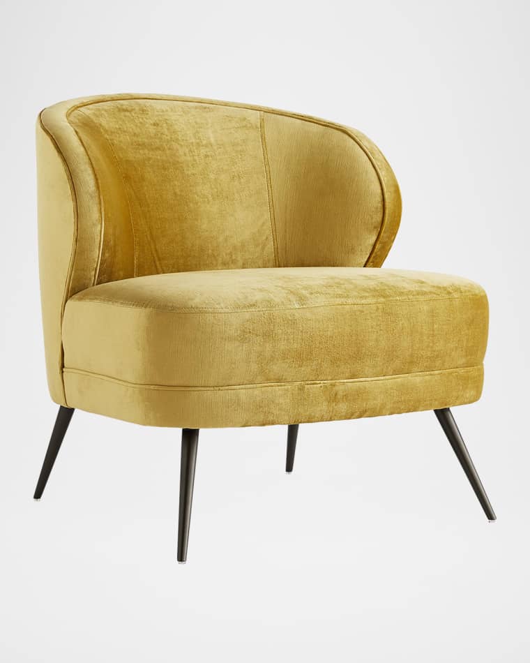 Arteriors Kitts Velvet Accent Chair