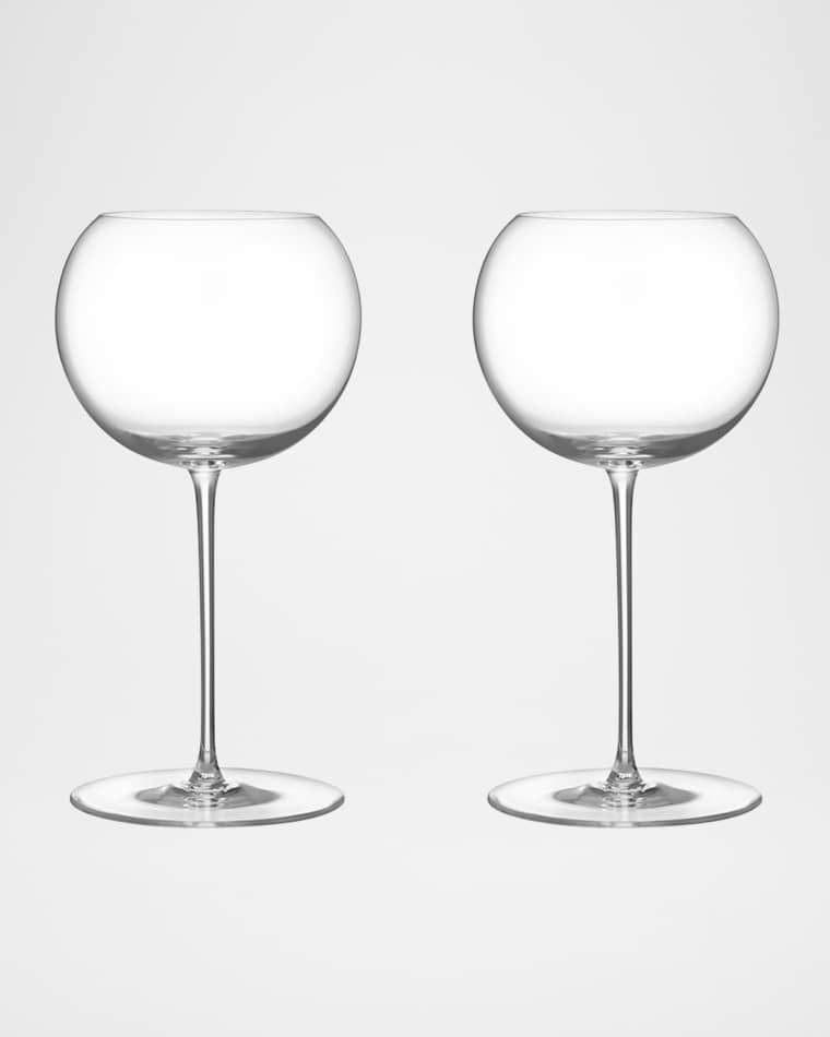 Orrefors Geometry 17.5 oz. White Wine Glasses, Set of 2