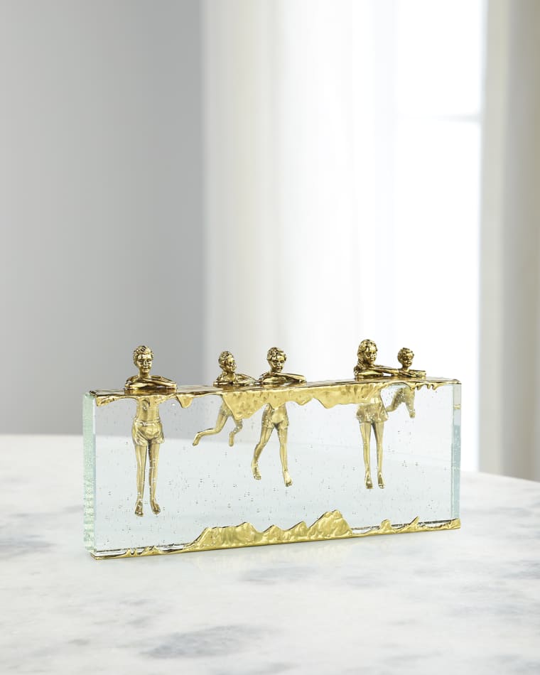 John-Richard Collection Pool Day Sculpture