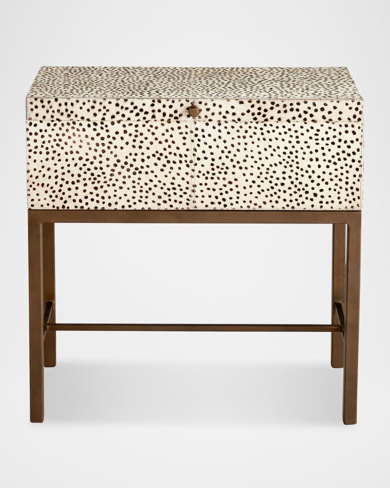 Durban Box on Stand Side Table