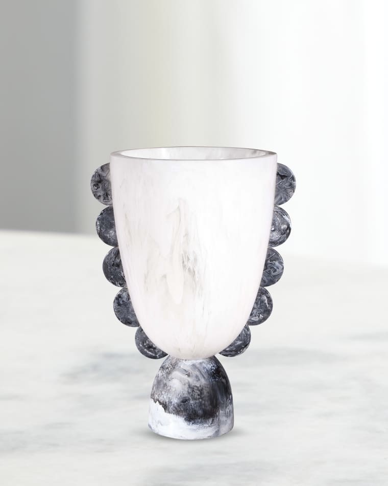 Jonathan Adler Mustique Scalloped Urn