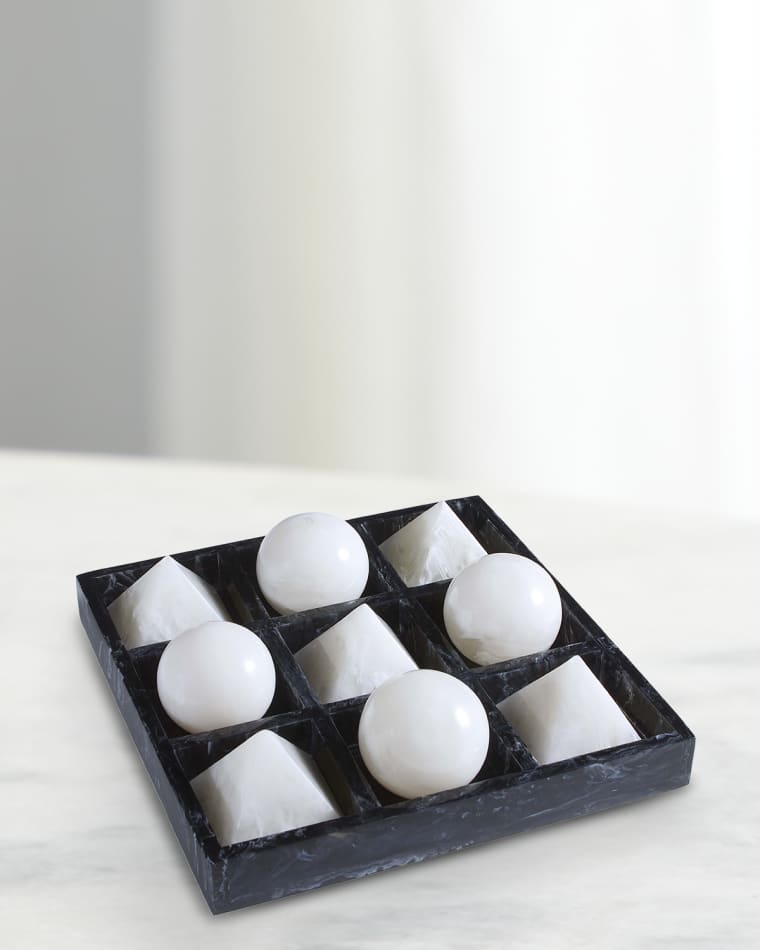Jonathan Adler Mustique Tic Tac Toe Set