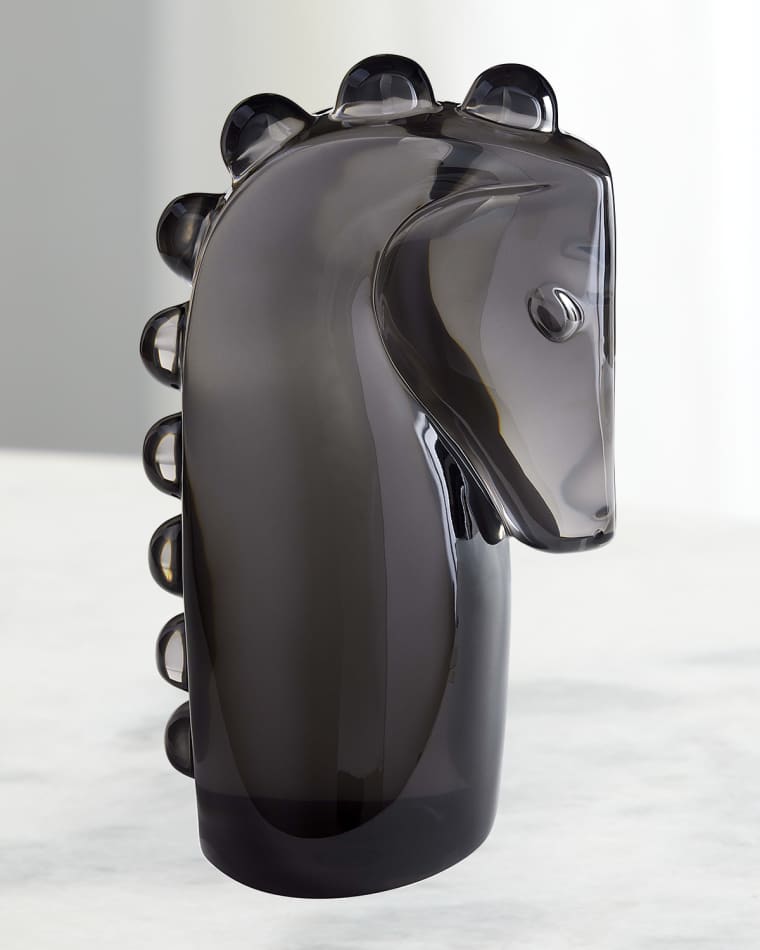 Jonathan Adler Acrylic Horse Objet