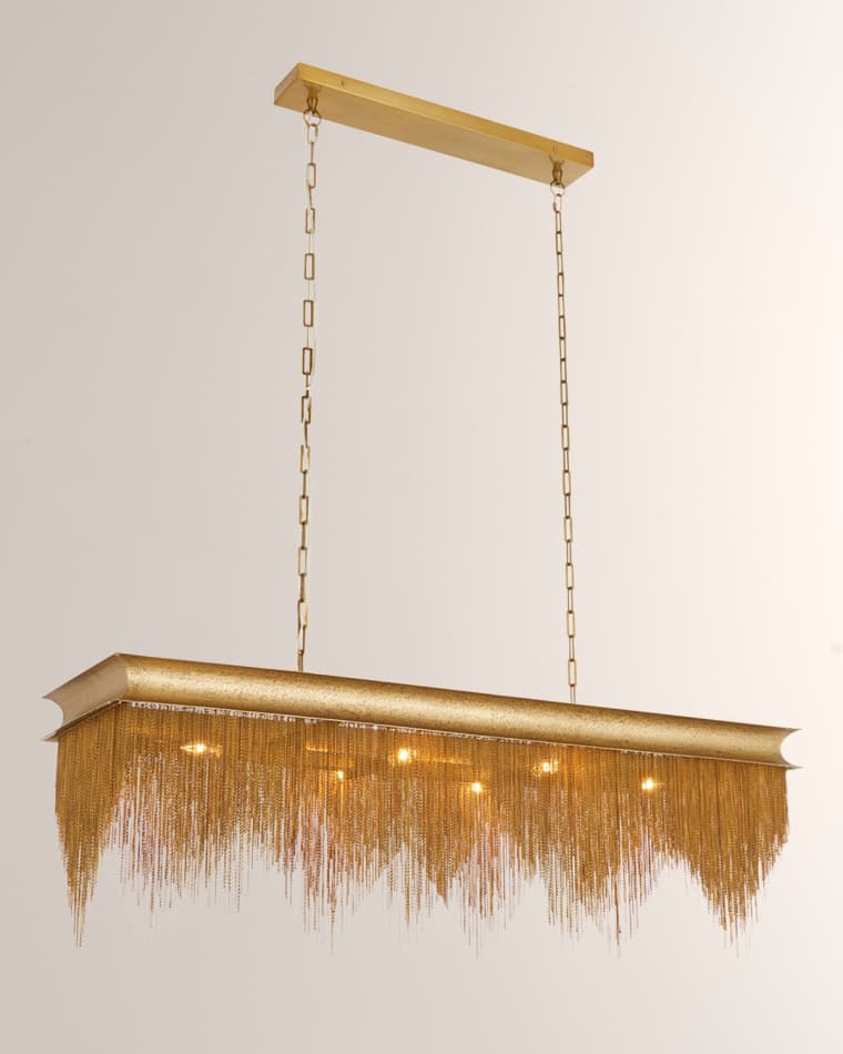 Arteriors Heiress 48" 6-Light Linear Chandelier