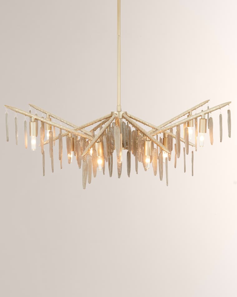 Arteriors Gia 32" 12-Light Chandelier