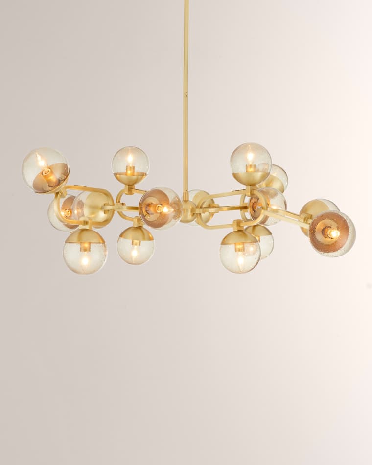 Arteriors Hadly 52" 16-Light Chandelier