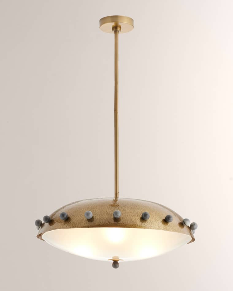 Arteriors Fenton 23.5" 3-Light Pendant Chandelier